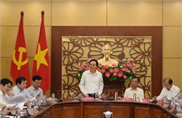 Bộ trưởng Bộ GD&ĐT Phùng Xuân Nhạ làm việc với tỉnh Đồng Tháp