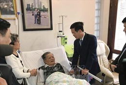 Trưởng ban Ban Tuyên giáo Trung ương thăm thầy thuốc Lê Đăng Hà