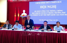 Thừa Thiên - Huế đảm bảo phòng, chống dịch COVID -19 trong trường học