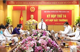 HĐND tỉnh Hà Tĩnh họp bất thường nhằm bố trí kinh phí cho phòng, chống dịch COVID-19