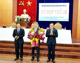 Ông Hồ Quang Bửu được bầu làm Phó Chủ tịch UBND tỉnh Quảng Nam
