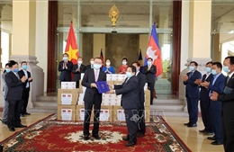 Campuchia cảm ơn Quốc hội Việt Nam tặng quà phòng chống dịch COVID-19
