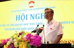 Bộ trưởng Bộ Công an Tô Lâm tiếp xúc cử tri thành phố Bắc Ninh
