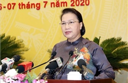 Chủ tịch Quốc hội Nguyễn Thị Kim Ngân dự khai mạc Kỳ họp thứ 15, Hội đồng nhân dân thành phố Hà Nội