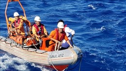 Kịp thời cấp cứu thuyền viên bị bệnh nguy kịch trên vùng biển Thừa Thiên-Huế