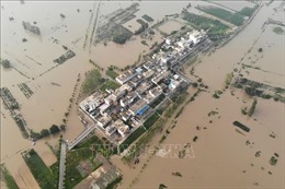 Trung Quốc gia hạn cảnh báo xanh về tình hình mưa lũ