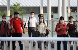 'Cơn sóng thần' COVID-19 lại nổi trên 'đất nước Mặt trời mọc'