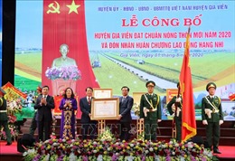 Ninh Bình có thêm một huyện đạt chuẩn nông thôn mới