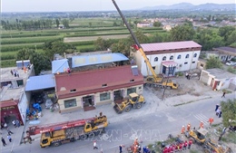 Điện thăm hỏi về vụ sập nhà tại tỉnh Sơn Tây, Trung Quốc