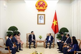 Thủ tướng Nguyễn Xuân Phúc tiếp Phó Chủ tịch Tập đoàn Samsung