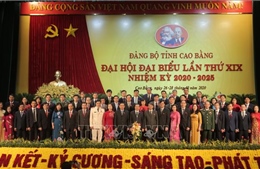 Bế mạc Đại hội Đảng bộ tỉnh Cao Bằng lần thứ XIX