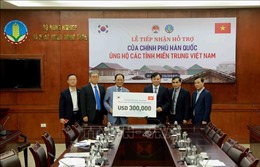 Hàn Quốc hỗ trợ Việt Nam 300.000 USD để khắc phục hậu quả thiên tai