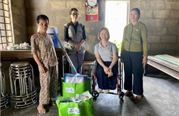 Hỗ trợ người khuyết tật tỉnh Thừa Thiên – Huế sớm ổn định cuộc sống sau bão, lũ