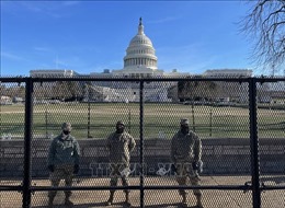 Mỹ thiết lập các biện pháp an ninh đặc biệt tại Đồi Capitol