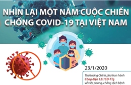 Nhìn lại một năm cuộc chiến chống COVID-19 tại Việt Nam