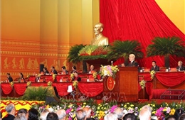 Các đại biểu tâm đắc với bài phát biểu của Tổng bí thư, Chủ tịch nước Nguyễn Phú Trọng