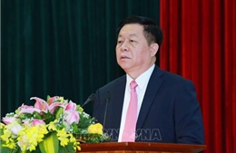 Trưởng ban Tuyên giáo Trung ương và đại biểu Quốc hội tỉnh Tiền Giang tiếp xúc cử tri