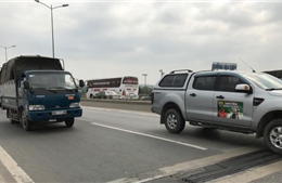 Từ ngày 16/3, giảm tốc độ tối đa của ô tô trên cầu Thanh Trì xuống 60km/h