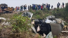 Vụ tai nạn giao thông liên hoàn tại Quảng Trị:  5 người bị thương nặng phải chuyển tuyến trên