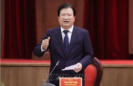 Phó Thủ tướng Trịnh Đình Dũng làm việc với Hiệp hội Nhà thầu Xây dựng Việt Nam