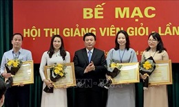 Bế mạc Hội thi giảng viên giỏi cấp Học viện Chính trị quốc gia Hồ Chí Minh lần thứ IV
