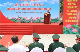 Chủ tịch nước Nguyễn Xuân Phúc dự Lễ phát động trồng cây tại Khu di tích lịch sử K9