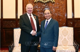 Chủ tịch nước Nguyễn Xuân Phúc tiếp Đại sứ Liên bang Nga đến chào từ biệt