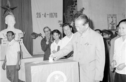 45 năm ngày Tổng tuyển cử bầu Quốc hội của nước Việt Nam thống nhất