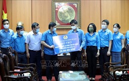 Tổng Liên đoàn Lao động Việt Nam hỗ trợ người lao động tỉnh Bắc Giang, Bắc Ninh