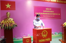 Cơ sở vật chất phục vụ ngày bầu cử đầy đủ, chu đáo