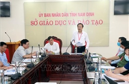 Kiểm tra công tác chuẩn bị Kỳ thi tốt nghiệp THPT tại Nam Định