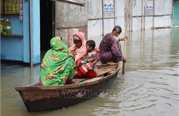 20 người thiệt mạng và 300.000 người mắc kẹt do lũ lụt tại Bangladesh