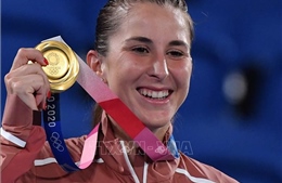 Olympic Tokyo 2020: Tay vợt Belinda Bencic giành huy chương vàng đơn nữ