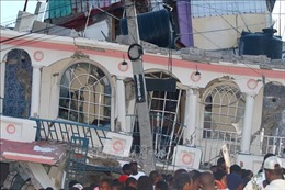 Điện thăm hỏi thảm họa động đất tại Haiti