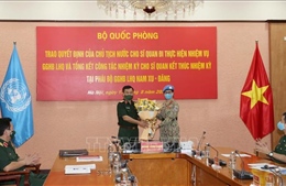 Việt Nam có thêm nữ sĩ quan làm nhiệm vụ gìn giữ hòa bình Liên hợp quốc 