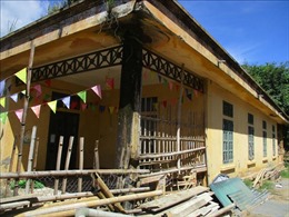 Nhiều trường học huyện biên giới Quan Sơn xuống cấp, hư hỏng