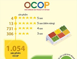 Hà Nội dẫn đầu cả nước về số lượng sản phẩm đạt tiêu chuẩn OCOP