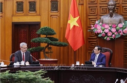 Thủ tướng Phạm Minh Chính tiếp Đại sứ Cộng hòa Pháp tại Việt Nam