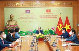 Thúc đẩy hợp tác giữa Ban Tuyên giáo Trung ương và Ban Tuyên huấn Trung ương Đảng Nhân dân Campuchia
