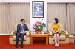 Tổng giám đốc TTXVN tiếp Đại sứ Ấn Độ và Đại sứ Indonesia
