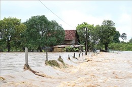 Mưa lớn gây ngập lụt cục bộ tại Ea Súp, Đắk Lắk