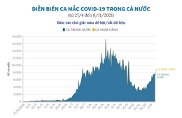 Diễn biến ca mắc COVID-19 trong cả nước