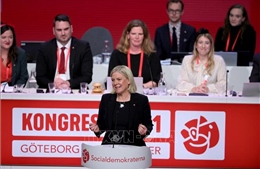 Thụy Điển: Bà Anderson được giao quyền thành lập chính phủ mới