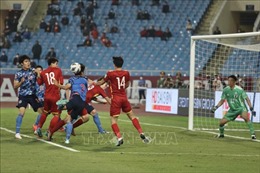 Truyền thông Nhật Bản nhận định về chiến thắng khó khăn của đội nhà trước tuyển Việt Nam