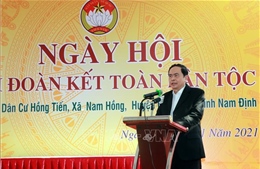 Phó Chủ tịch Thường trực Quốc hội dự Ngày hội &#39;Đại đoàn kết toàn dân tộc&#39; tại Nam Định