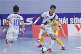 Khởi tranh lượt về Giải Futsal vô địch Quốc gia năm 2021: Ba đội dẫn đầu cùng thắng