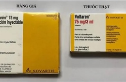 Khuyến cáo người tiêu dùng về sản phẩm thuốc Voltarén 75 mg nghi ngờ giả