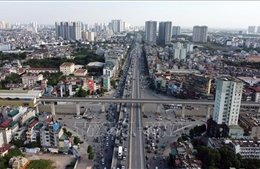 Hà Nội tổ chức giao thông cho vận chuyển vòm thép xây dựng đường Vành đai 3
