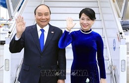Chủ tịch nước Nguyễn Xuân Phúc lên đường thăm chính thức LB Nga