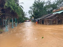 Lũ lớn tại Bình Định, hơn 16.500 căn nhà bị ngập, giao thông chia cắt